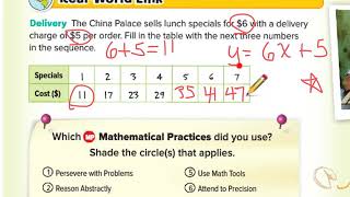 Course 1: L. 8-2 Function Rules