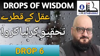 Drops of Wisdom | Tahqeeq | Motivation | audio books in urdu/hindi