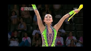 Son Yeon Jae Clubs Music and Performance 2011 World Championships Rhythmic Gymnastics AA