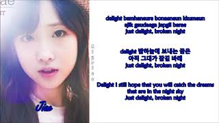 Yoo Jiae (유지애) - Delight (Rom-Han-Eng Lyrics)