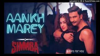 01 Aankh Marey - Simmba movie song