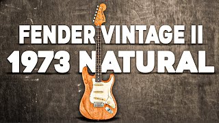 Guitar Fender American Vintage II 1973 Stratocaster Aged Natural - No Talk, Only takes