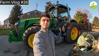 INSTALLO I NUOVI POGGIAPIEDI PER IL MIO JOHN DEERE 8R! - FarmVlog #26