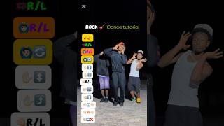 Viral Rock like pebbles🎸- dance tutorial #dance #dancetutorial #tutorial #shorts #rock #youtube