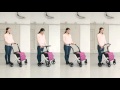 Rollz Flex - A design rollator walker with a large bag demo