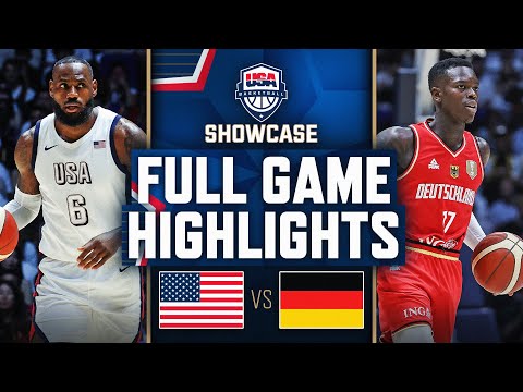 USA vs GERMANY USAB SHOWCASE FULL GAME HIGHLIGHTS July 22, 2024