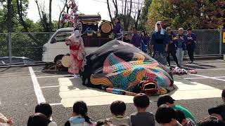 2024年11月17日　東コミセン秋祭り（橋谷獅子舞保存会）