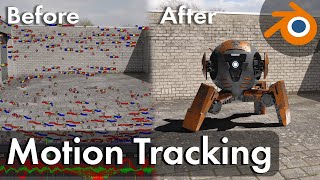 Blender Motion Tracking Introduction | Add 3D elements to your Footage | Tutorial