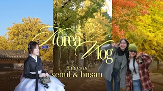 5 ngày ở hàn quốc 🇰🇷🍁| nami island, everland, gyeongbokgung palace, dạo biển busan