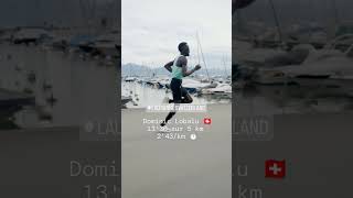 Dominic Lobalu Runs 5k With a New Course Record(13:36) in Lausanne