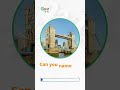 Guess the Famous Landmark | I Quiz Challenge 5 #shorts