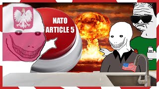 NATO ARTICLE 5 Meme ANIMATION. WOJAK Doomer edition
