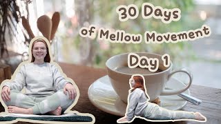 🌞 Day 1: Gentle Morning Yoga to Wake Up | 25-Min Beginner-Friendly Flow