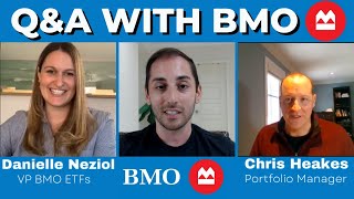Q & A Featuring BMO ETFs Managers: Danielle Neziol & Chris Heakes | Covered Call ETFs ZWC, ZWU, ZPAY