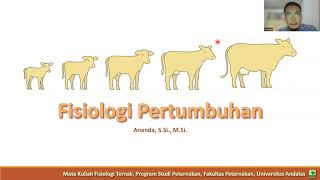 Fisiologi Pertumbuhan | Fisiologi Ternak