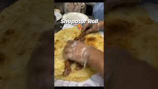 SHAPATAR ROLL 😋🌯 #shapatar #roll #karachi #pakistan #streetfood #tiktok #ytshorts