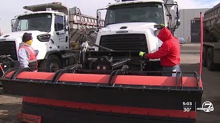 City of Denver readies plows ahead of overnight snowfall