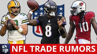 HUGE NFL Trade Rumors On Lamar Jackson COLLUSION, Aaron Rodgers, DeAndre Hopkins & Derrick Henry