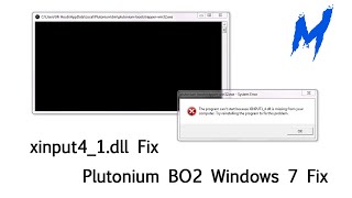 How to fix xinput1_4.dll on Windows 7 | BO2 Plutonium