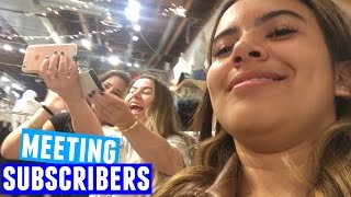 MEETING SUBSCRIBERS AT SANTA MONICA PIER!