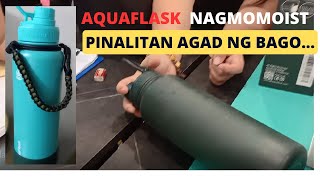 Vlog#39 AQUA FLASK......NAGMOMOIST....PINALITAN AGAD NG BAGO......