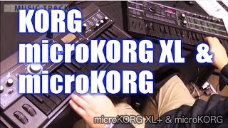 KORG microKORG XL+ \u0026 microKORG BK Demo\u0026Review [English Captions]