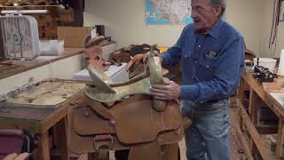 Building custom saddles at Stoney Saddlery