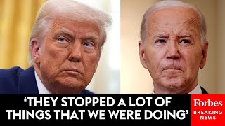 Donald Trump Blames Biden’s Clean Energy Policy Record For Inflation: ‘That’s What Caused It’