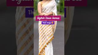 Demanded Linen Sarees😍#shorts#trending#ivacollection#saree#linensarees#explore