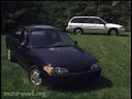 Motorweek 1997 Ford Escort and Mercury Tracer Road Test