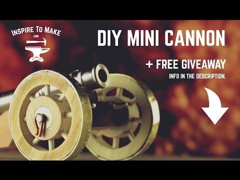 DIY Projects - Mini Cannon + Giveaway DIY Projects - Mini Cannon + Giveaway