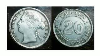 120 year old silver Mauritius 20 cent 1899 price kya hai ??