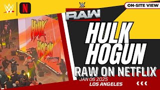 【RAW×Netflix】Hulk Hogan suprised　01.06.2025