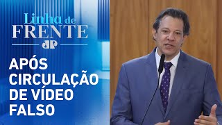 Haddad desmente impostos sobre animais e Pix | LINHA DE FRENTE