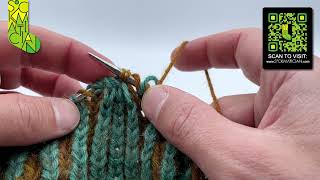 Blip-Free Right-Leaning Double Decrease in Inverted Double-Knitted Brioche — A Sockmatician Tutorial