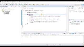 Switch/Case - Java Tutorial (TAGALOG)