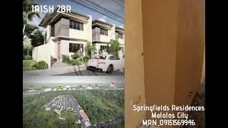 Springfields Residences Malolos Bulacan_Irish 2bedrooms