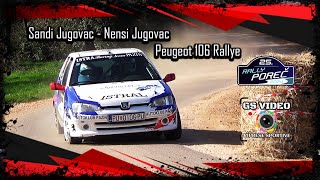 25. Rally Porec 2024 | Sandi Jugovac - Nensi Jugovac | Peugeot 106 Rallye