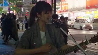 sae(さえ)  赤いマフラー / 井上苑子 池袋路上ライブ