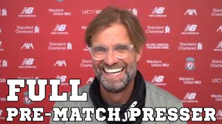Jurgen Klopp FULL Pre-Match Press Conference - Man City v Liverpool - Premier League