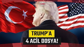 Türkiye'nin Trump'ın Önüne Koyacağı Dört Acil Dosya! Ahmet Sözcan Canlı Yayında Değerlendirdi!