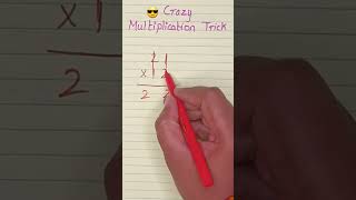 Crazy multiplication Trick #maths #mathstricks #shorts