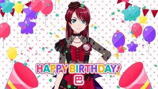 【ガルパ】2022 宇田川巴 誕生日ストーリー、誕生日会話【Afterglow】