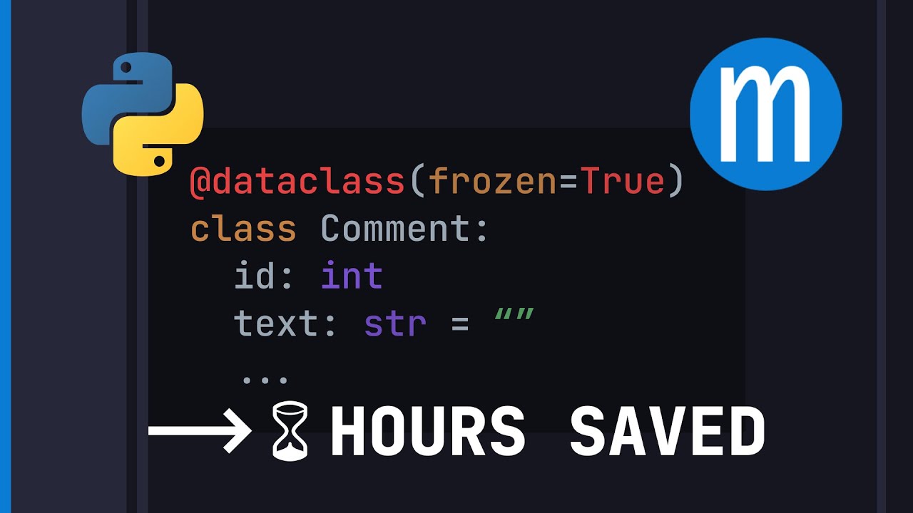 Python Dataclasses Will Save You Hours Also Featuring Attrs Python Dataclasses Will Save You Hours Also Featuring Attrs