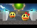 pacman vs monster compilation