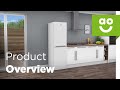 Beko Fridge Freezer CRFG3582W Product Overview | ao.com