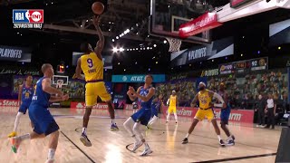 Rajon Rondo Hits Behind the Backboard Circus Shot - Game 1 | Nuggets vs Lakers | 2020 NBA Playoffs