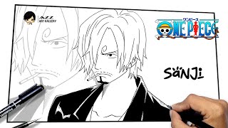 Drawing Vinsmoke Sanji One Piece