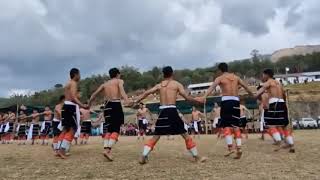 Traditional Games, performed by Zelome village/ Chakhesang Thuni,2025/ Zhavame Village.