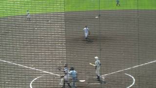 2010夏の大会二回戦　寒河江高校vs長井高校　四回裏寒河江攻撃